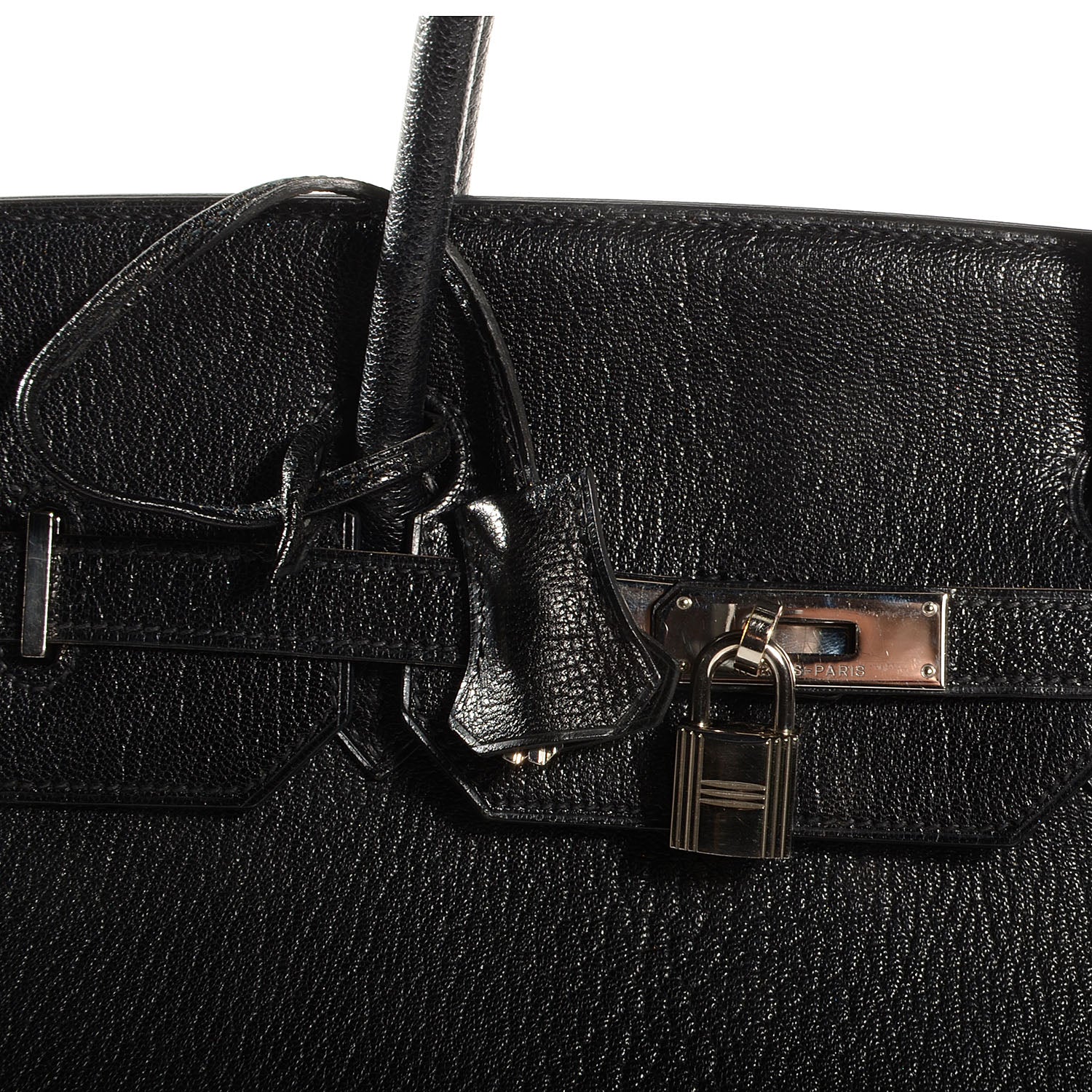 Hermes Chevre de Coromandel Birkin 40 Black 10 of 20