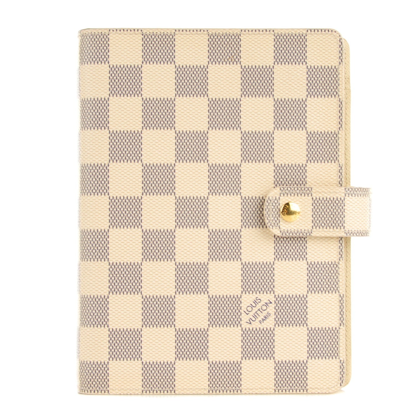 Damier Azur Medium Ring Agenda Cover