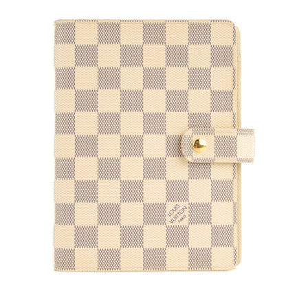 Louis Vuitton Damier Azur Medium Ring Agenda Cover 2 of 14