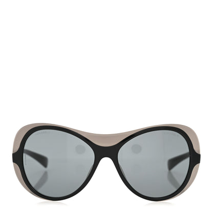 Chanel CC Oval Sunglasses A71227 Black 2 of 9
