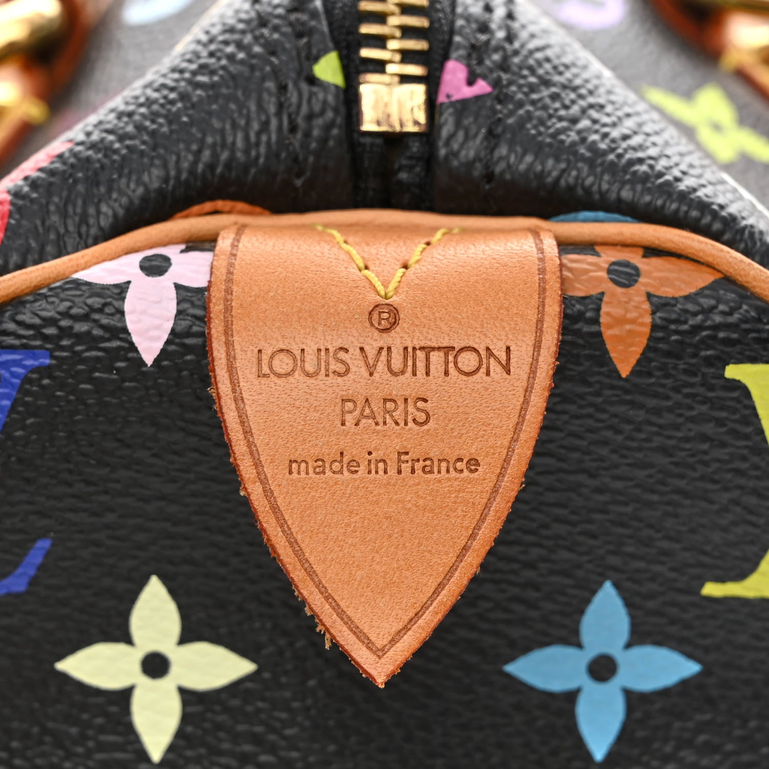 Louis Vuitton Monogram Multicolor Speedy 30 Black 6 of 11