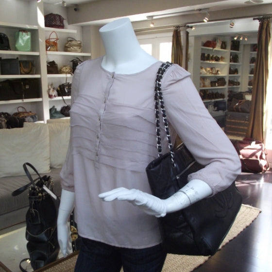 Caviar Large Tote Black