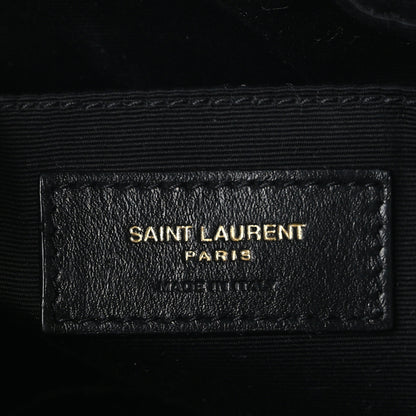 Saint Laurent Calfskin Matelasse Monogram Lou Camera Bag Military Green 7 of 9