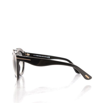 Tom Ford Chiara Round Sunglasses TF359 Black 2 of 4