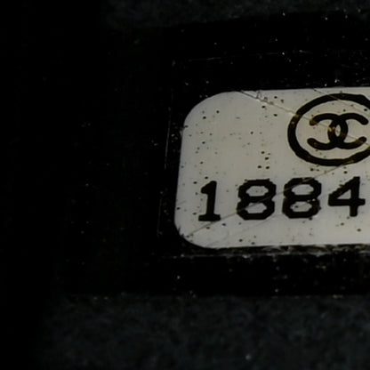 Chanel Caviar Quilted CC Clutch Black 7 of 9