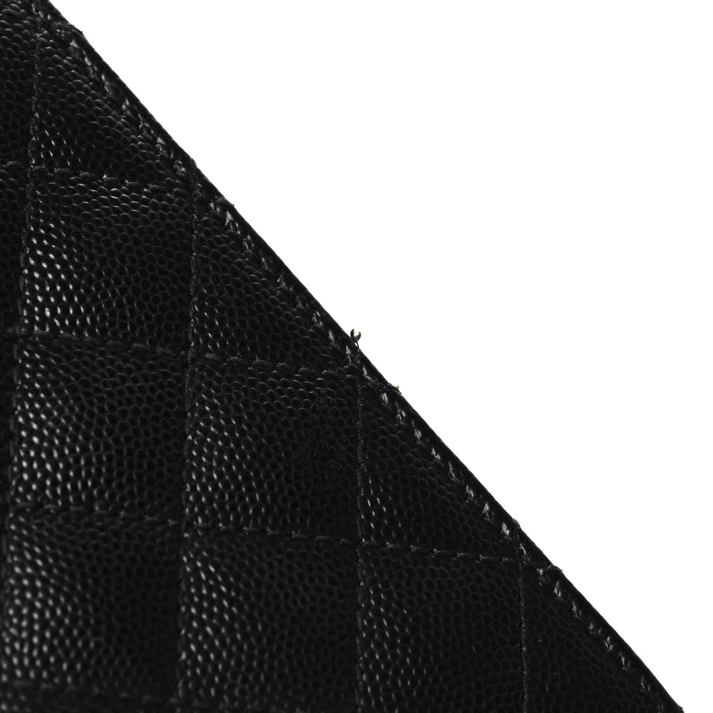 Grain De Poudre Textured Mixed Matelasse Triquilt Medium Monogram Satchel Black