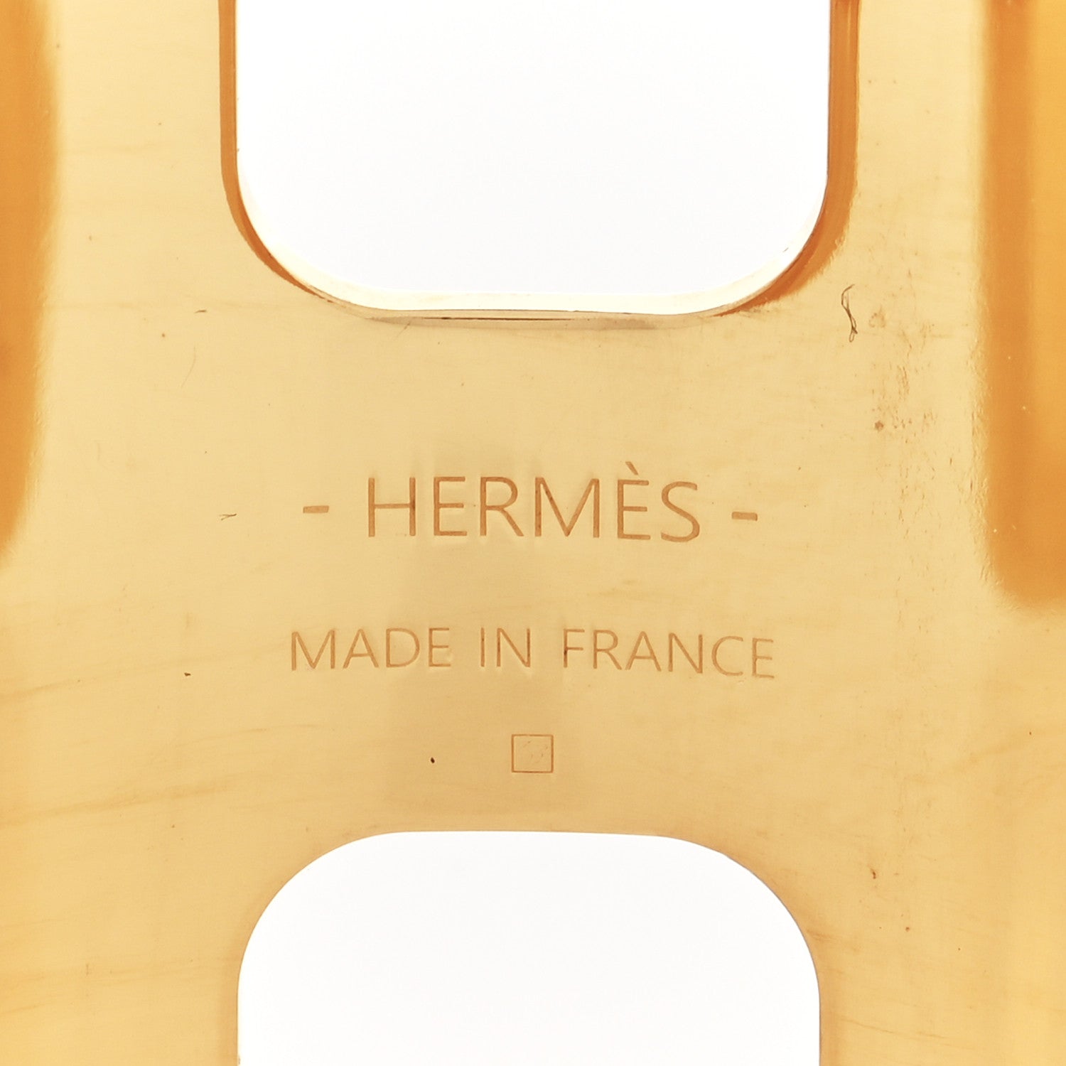 Hermes Box Olympe Cuff Bracelet Black 4 of 4