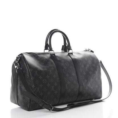 Louis Vuitton Monogram Eclipse Keepall Bandouliere 45 2 of 16