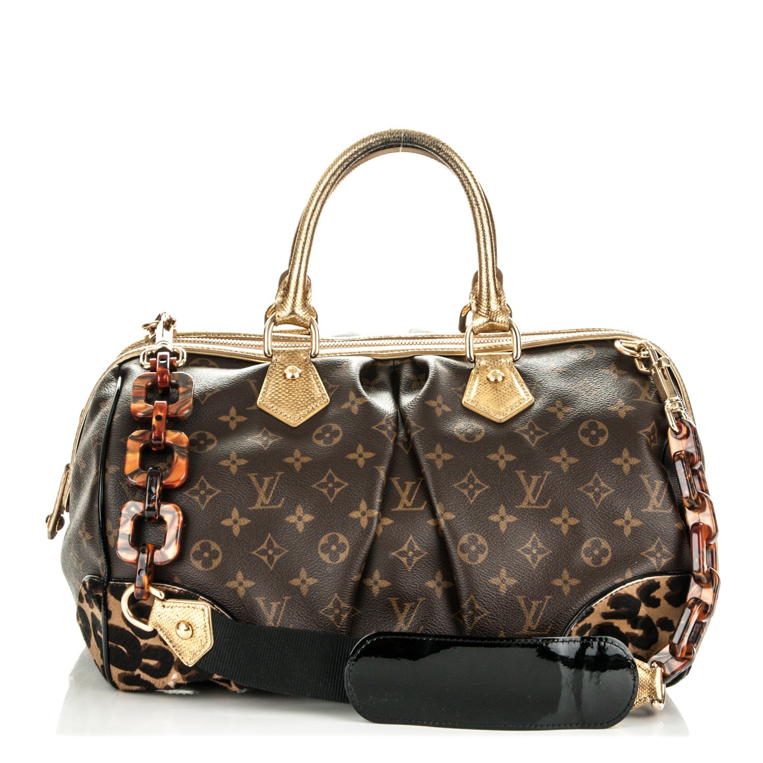 Louis Vuitton Monogram Leopard Stephen Bag 1 of 7