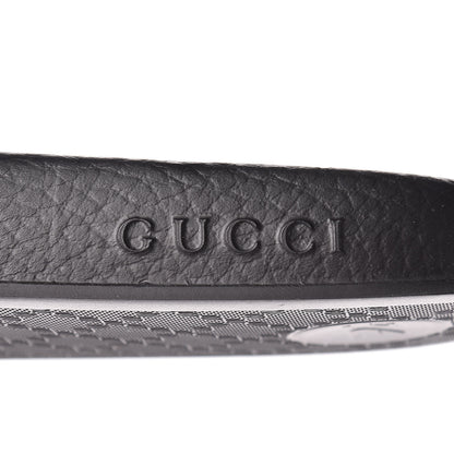 Gucci X SEGA Supreme Canvas GUCCY Stars Womens Slide Sandals 39 Black Gold 7 of 8