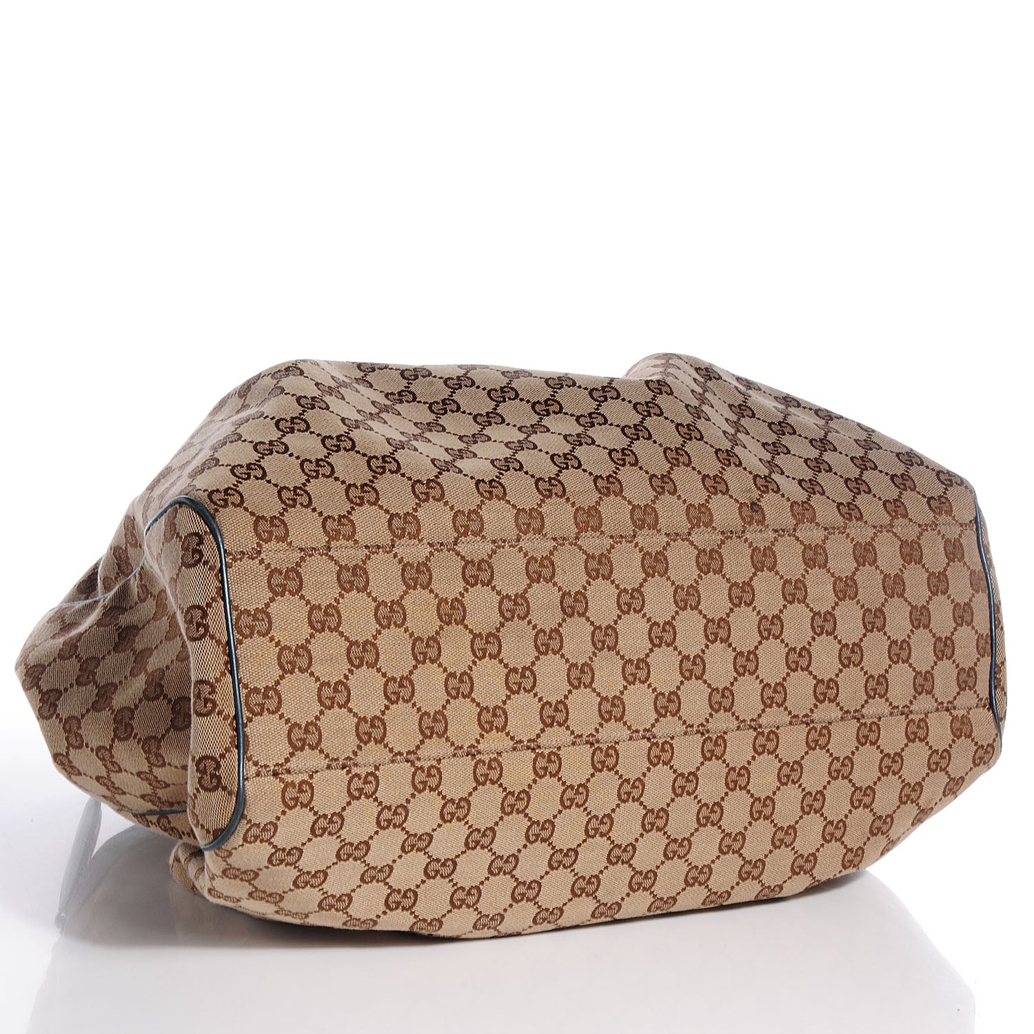 Gucci Monogram Large Sukey Tote Beige Blue 4 of 8