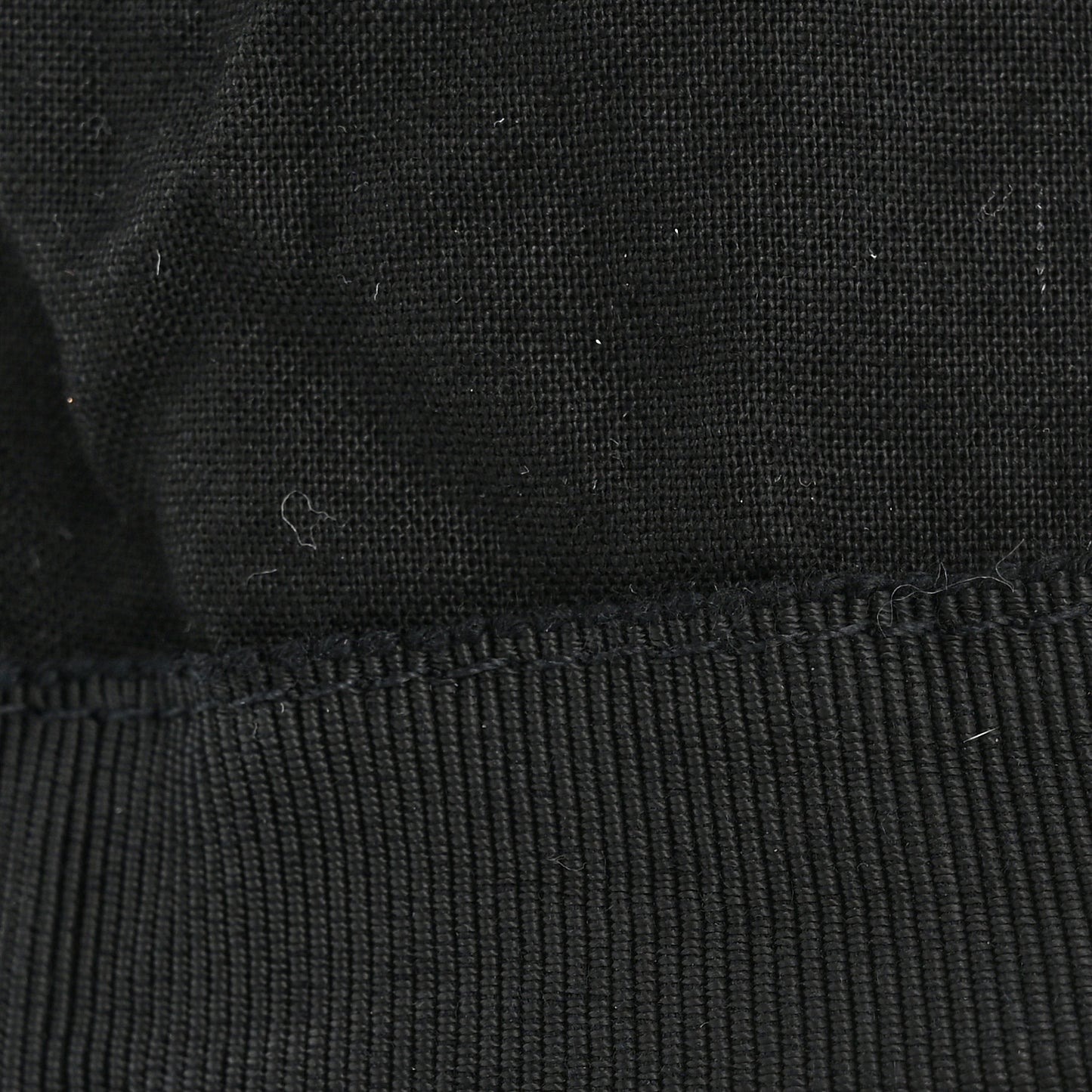 Denim CC Bucket Hat L White Black