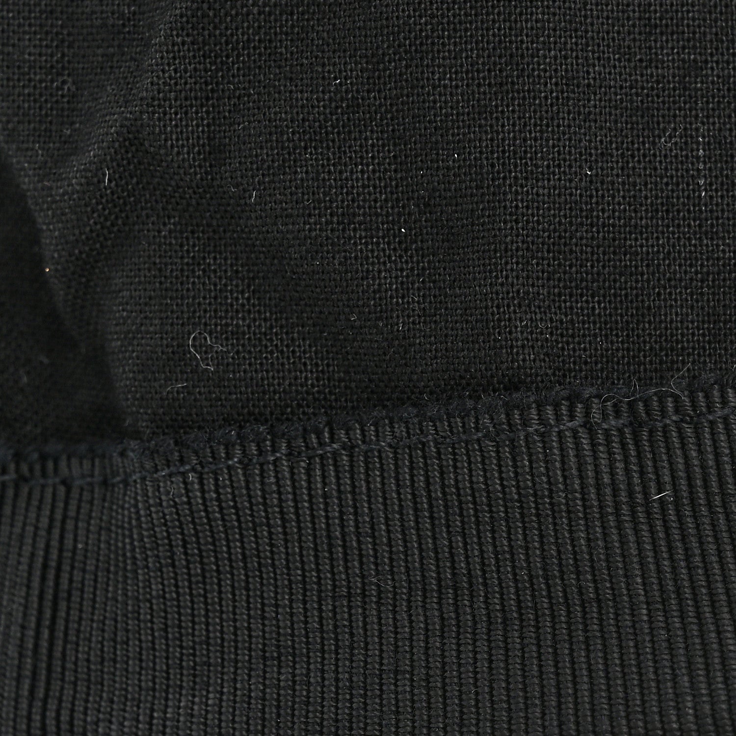 Chanel Denim CC Bucket Hat L White Black 10 of 11