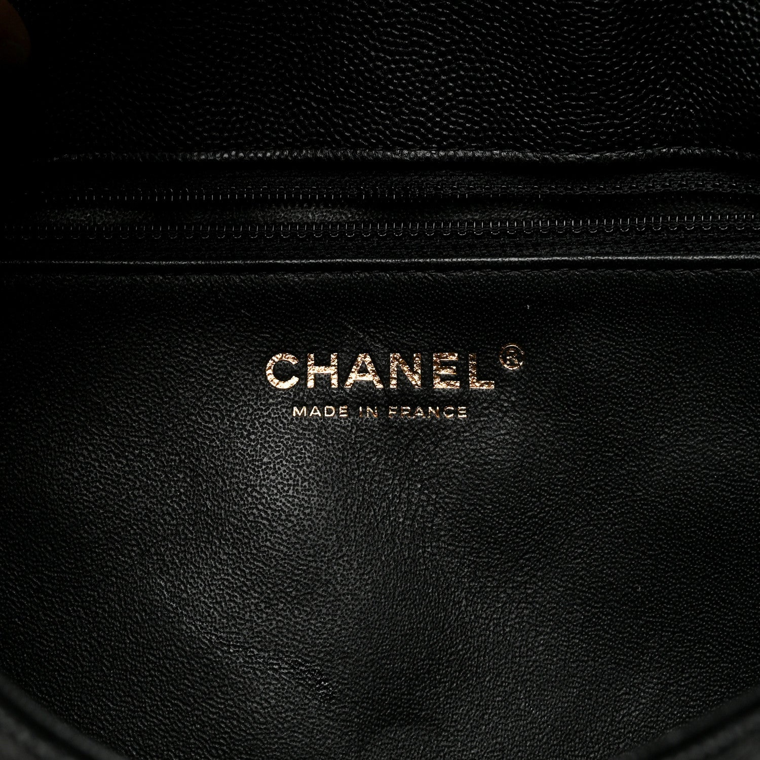 Chanel Caviar Quilted Flap Clutch Black 6 of 11