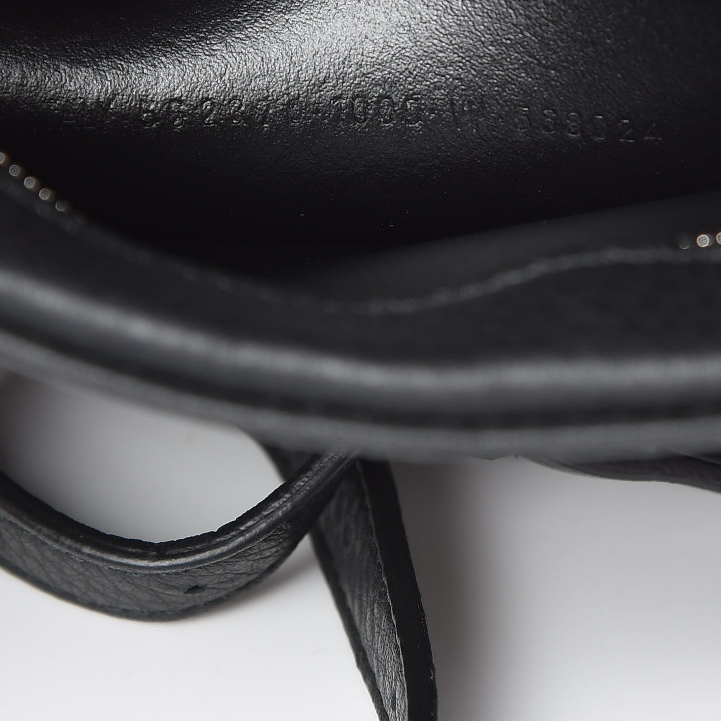 Calfskin Logo S Everyday Camera Bag Black