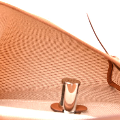 Hermes Military Toile Vache Hunter Herbag Zip Retourne 20 Ecru Beige Fauve 5 of 10