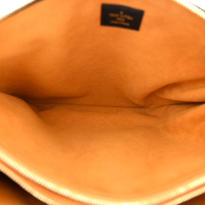 Louis Vuitton Lambskin Embossed Monogram Coussin MM Black 5 of 12