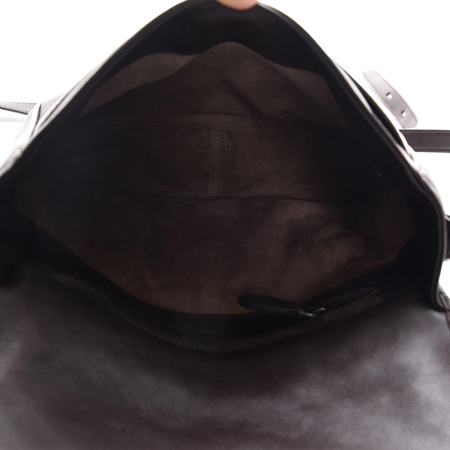 Bottega Veneta Nappa Intrecciato Messenger Bag Ebano 5 of 7