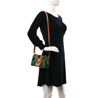 Louis Vuitton Damier Pop Speedy Bandouliere 18 Green 2 of 8