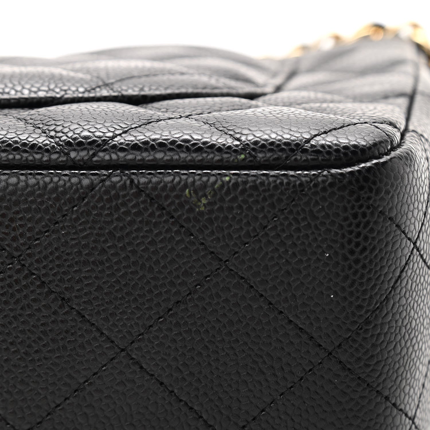 Chanel Caviar Quilted Jumbo Single Flap Black 10 of 12