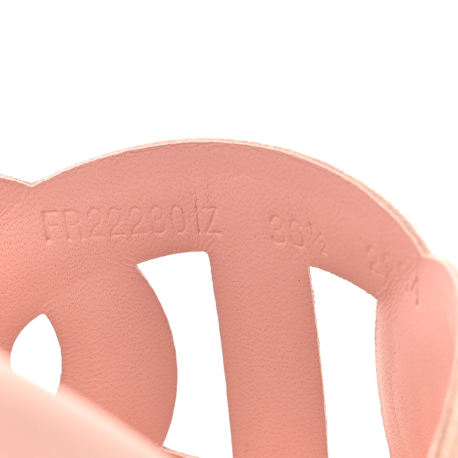 Hermes Suede Goatskin Extra Sandals 36.5 Rose Opaline 8 of 9