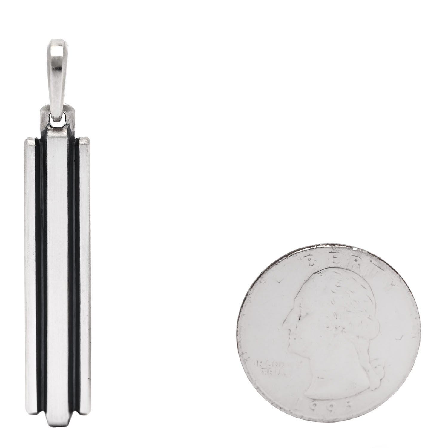 David Yurman Sterling Silver Streamline Pendant 2 of 4