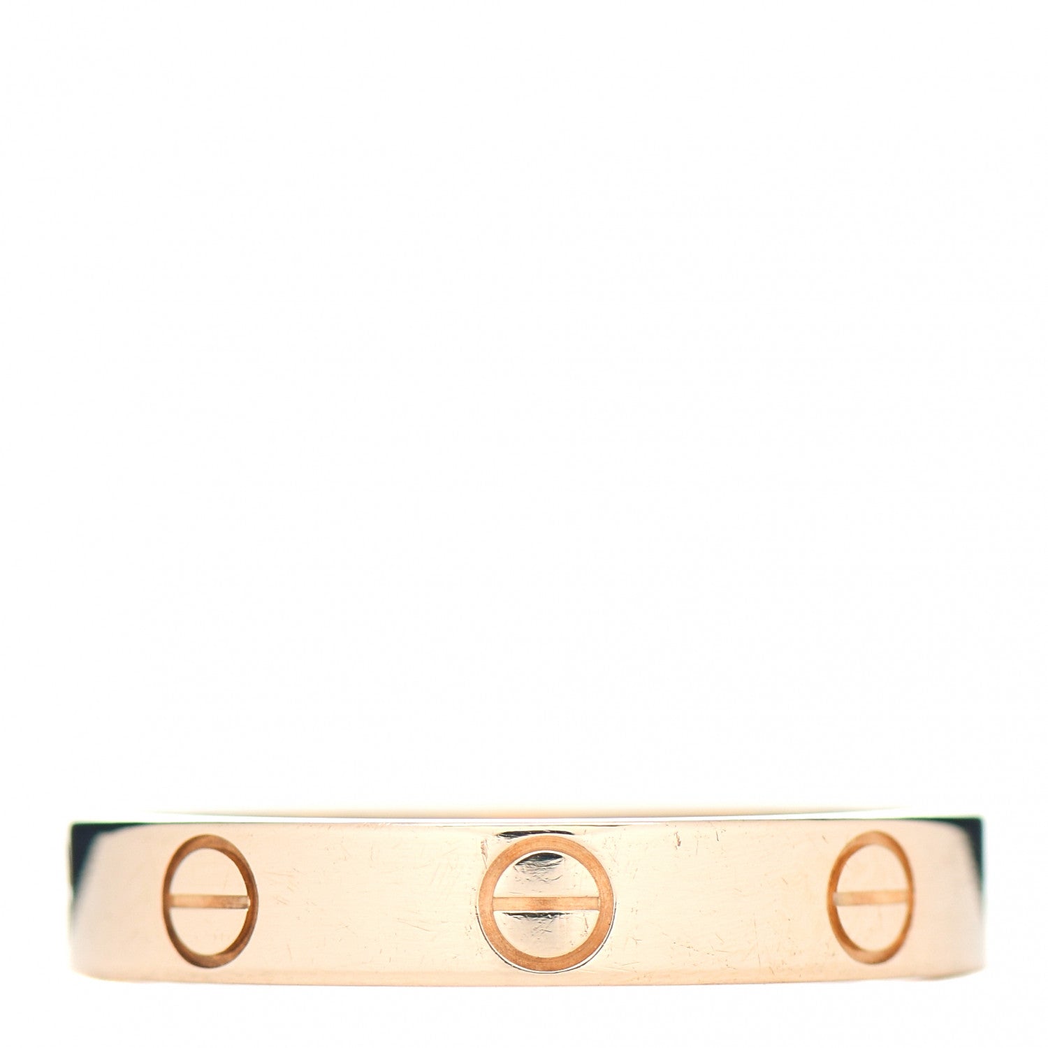 Cartier 18K Yellow Gold 3.5mm LOVE Wedding Band Ring 57 8 1 of 4