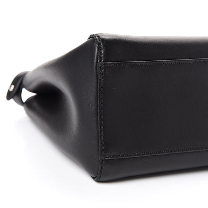 Fendi Nappa Colorblock Mini Peekaboo Iconic Satchel Black White Ecstasy 10 of 12