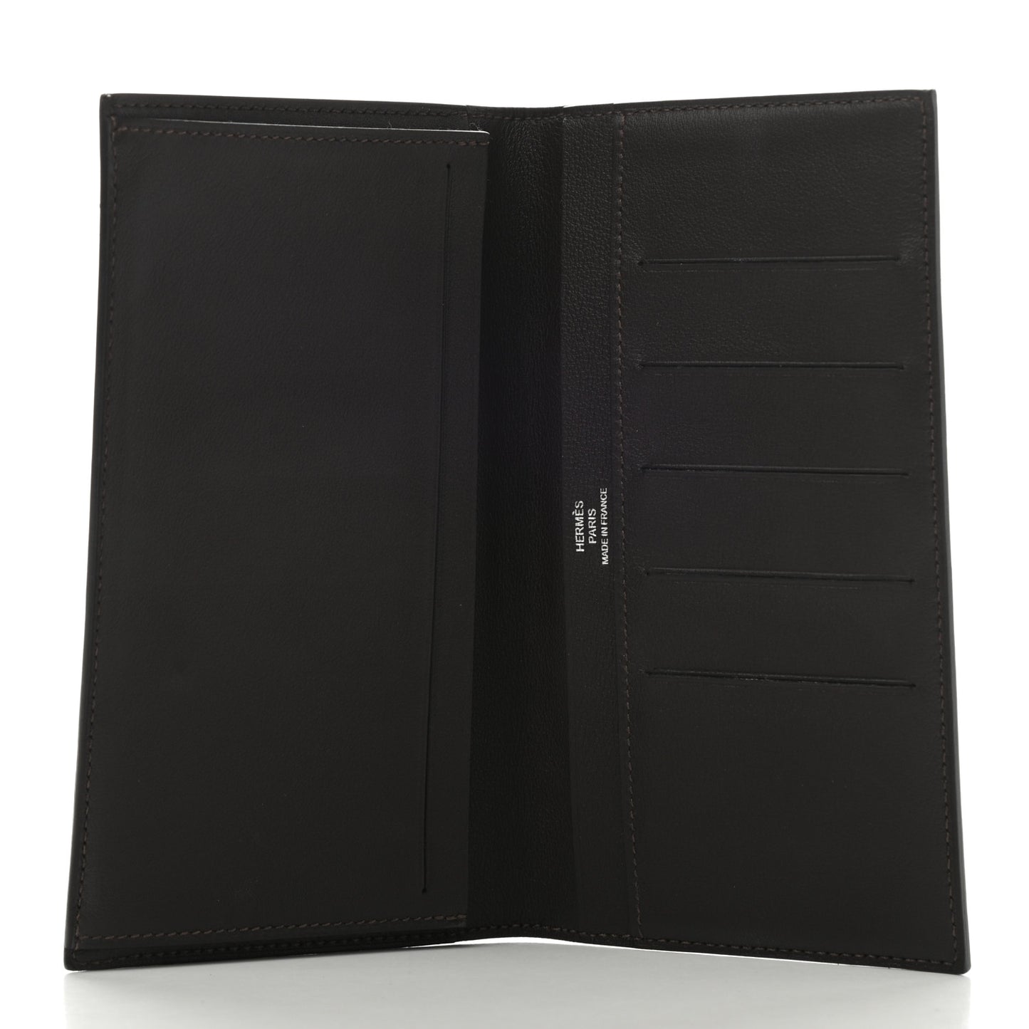 Evercolor MC2 Fleming Checkbook Holder Wallet Ebene