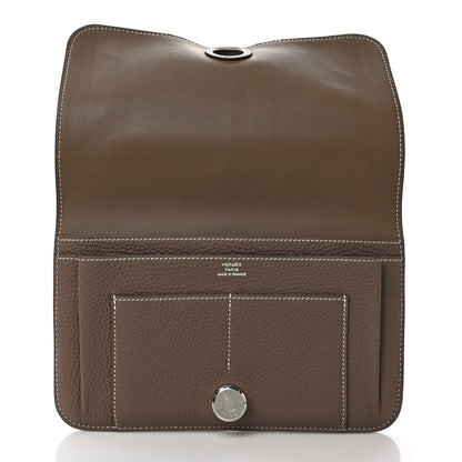 Hermes Togo Dogon Duo Wallet Etoupe 5 of 7