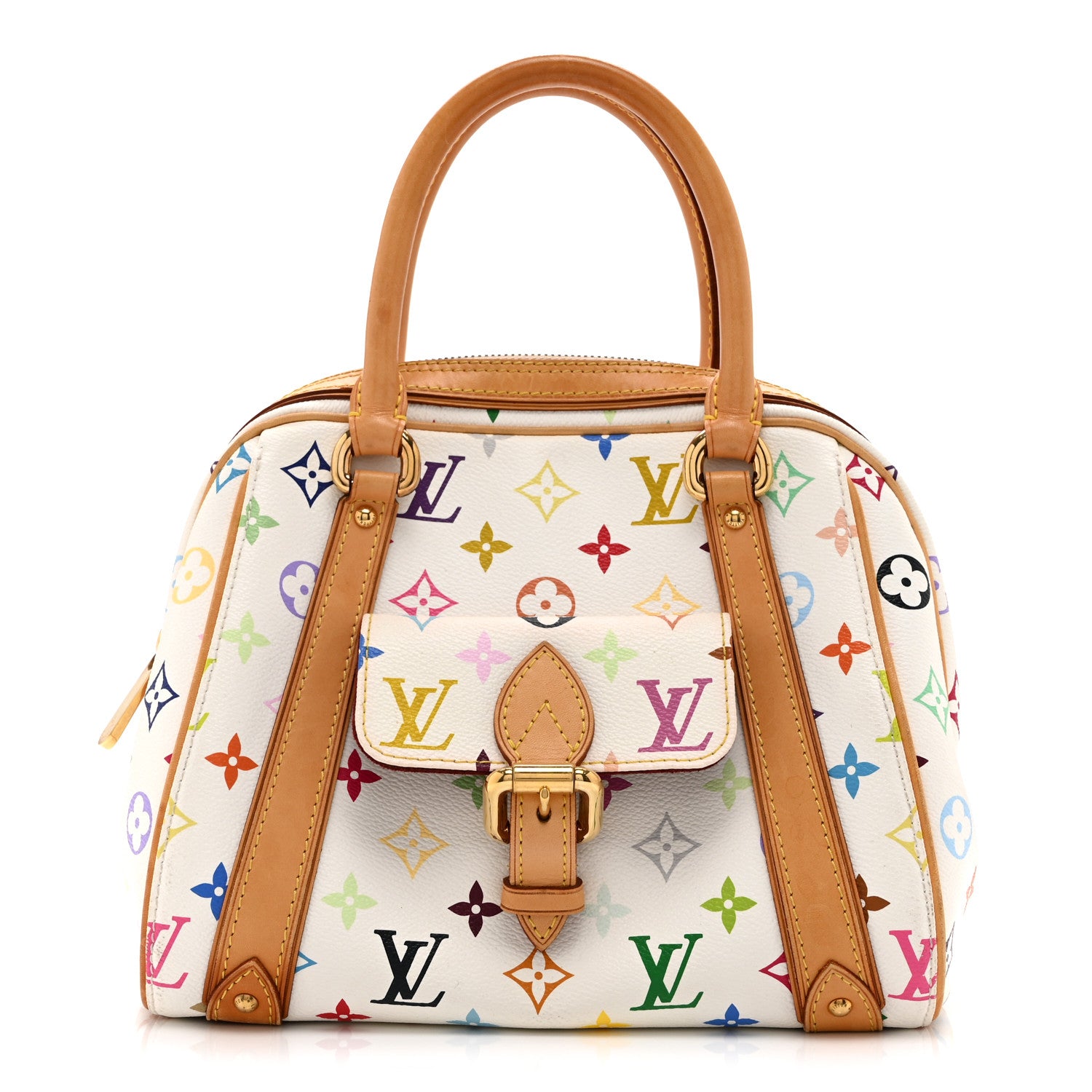 Louis Vuitton Monogram Multicolor Priscilla White 1 of 11