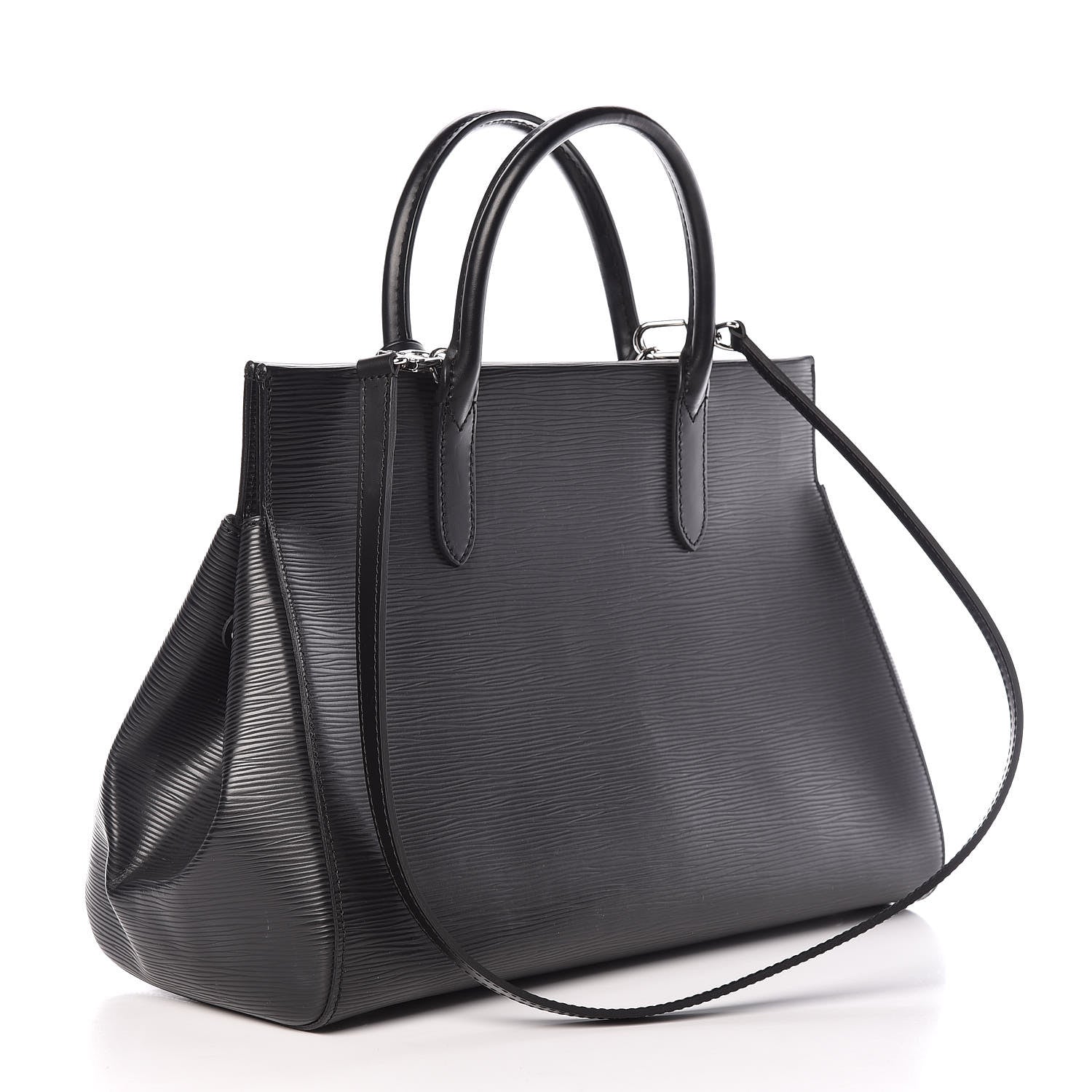 Louis Vuitton Epi Marly MM Black 3 of 10