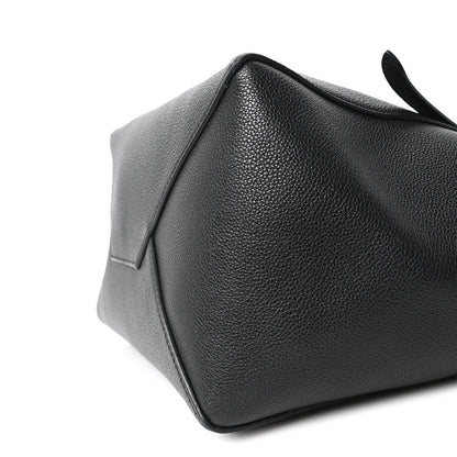 Celine Soft Grained Calfskin Small Belt Cabas Phantom Black 10 of 10