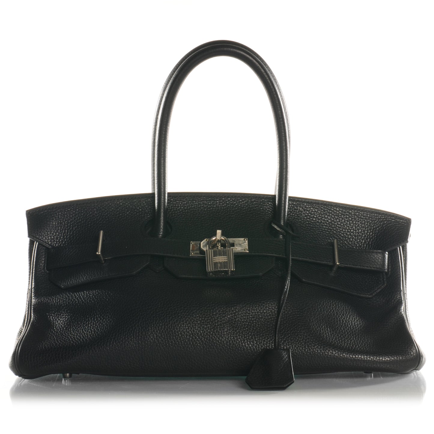Taurillon Clemence JPG Birkin 42 Black