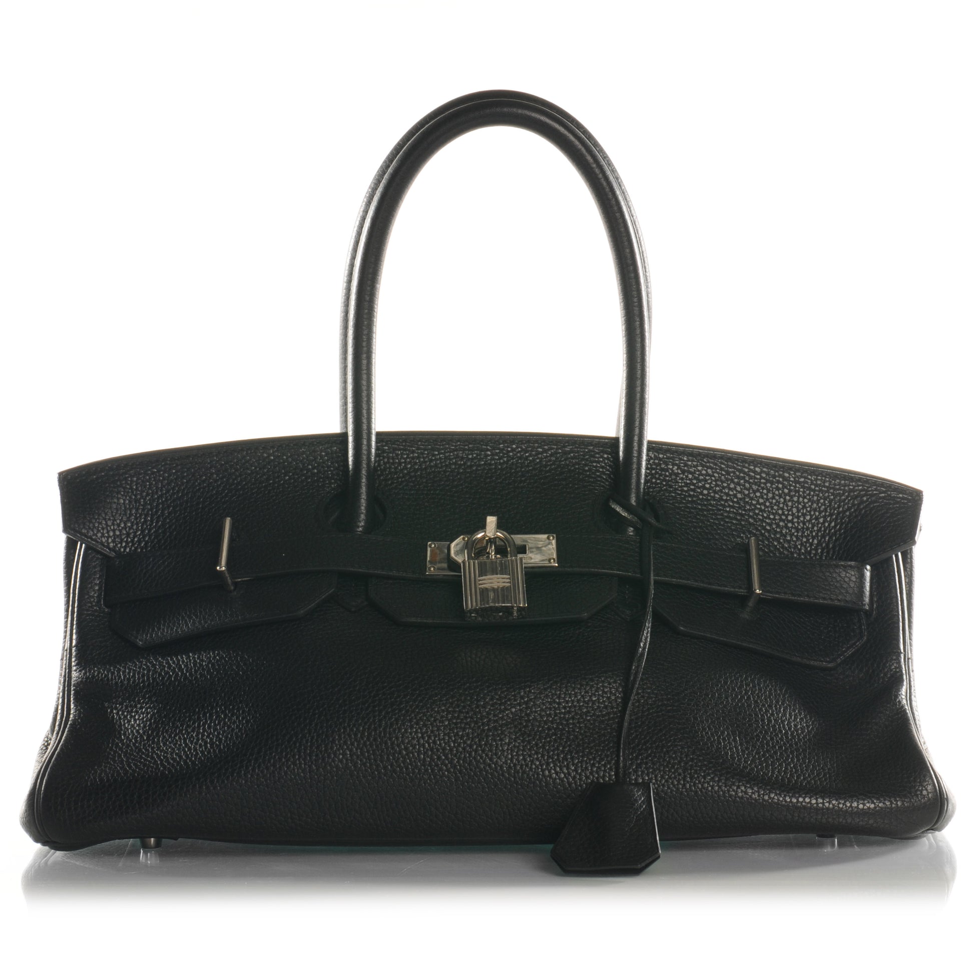 Hermes Taurillon Clemence JPG Birkin 42 Black 1 of 9
