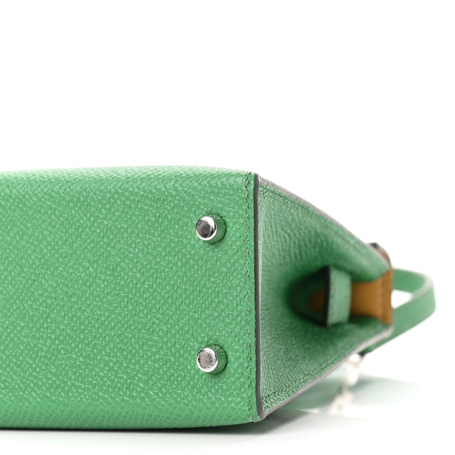 Hermes Epsom Mini Kelly Sellier 20 Cactus Paille 10 of 11