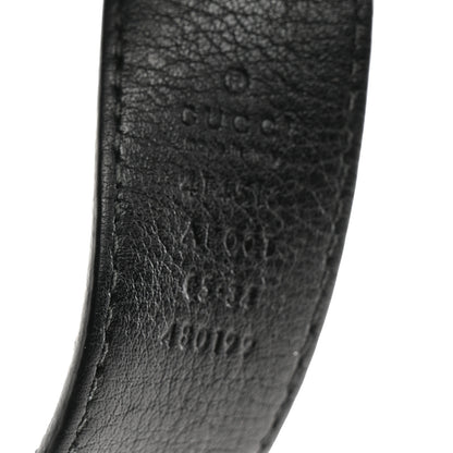 Gucci Calfskin Double G 30mm Belt 85 34 Black 3 of 6