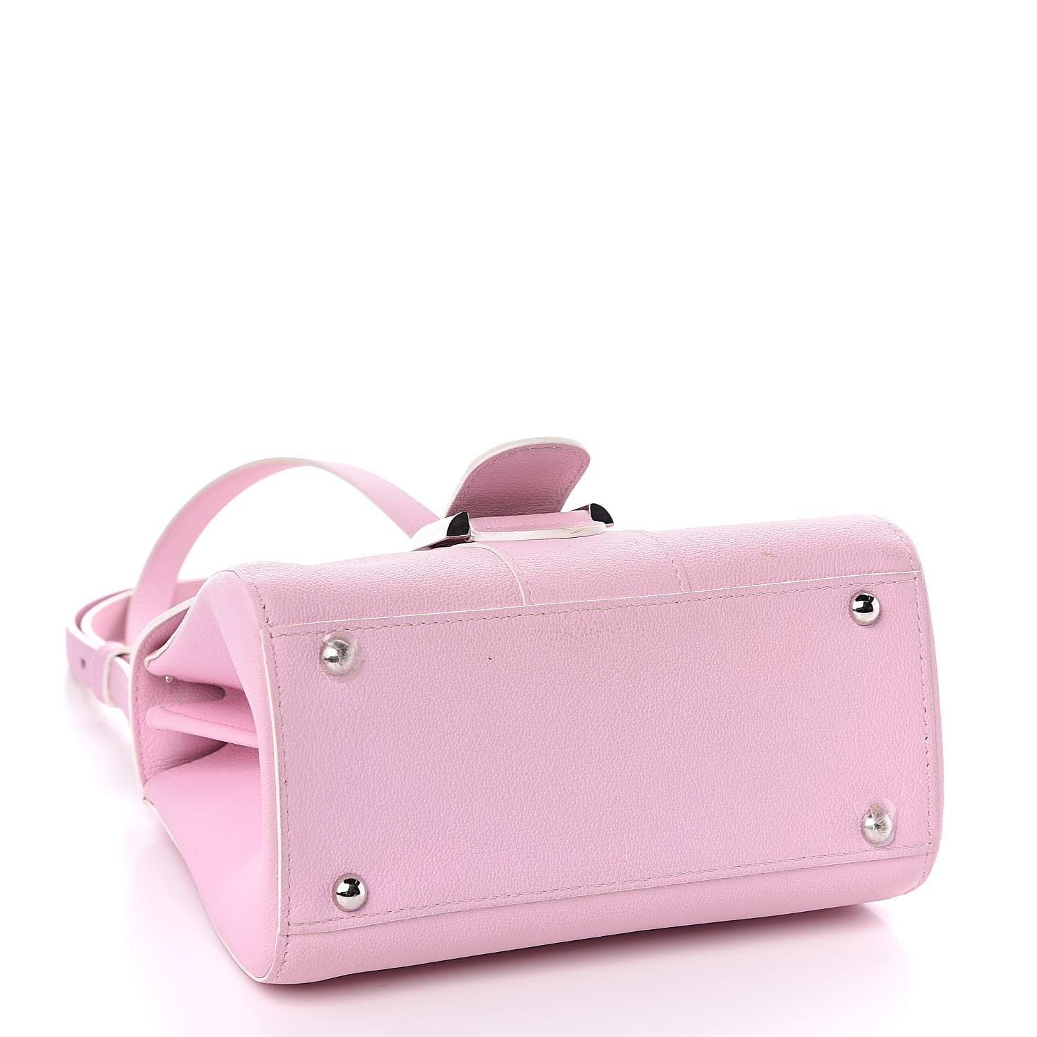 Delvaux Grained Calfskin Mini Brillant Satchel Nakuru 4 of 14