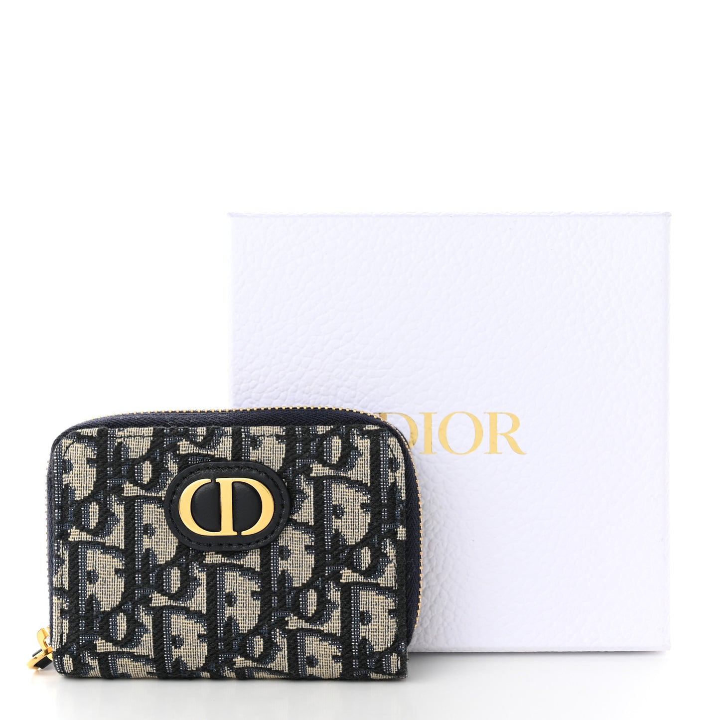 Oblique 30 Montaigne Voyageur Coin Purse Blue