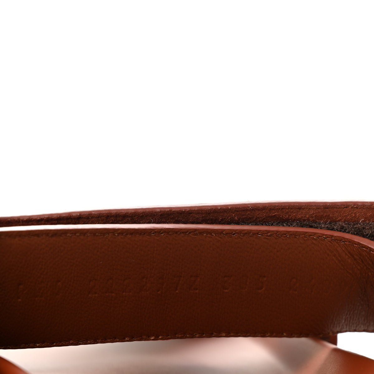 Hermes Suede Goatskin Womens Chypre Sandals 38.5 Marron Muscovado 9 of 10