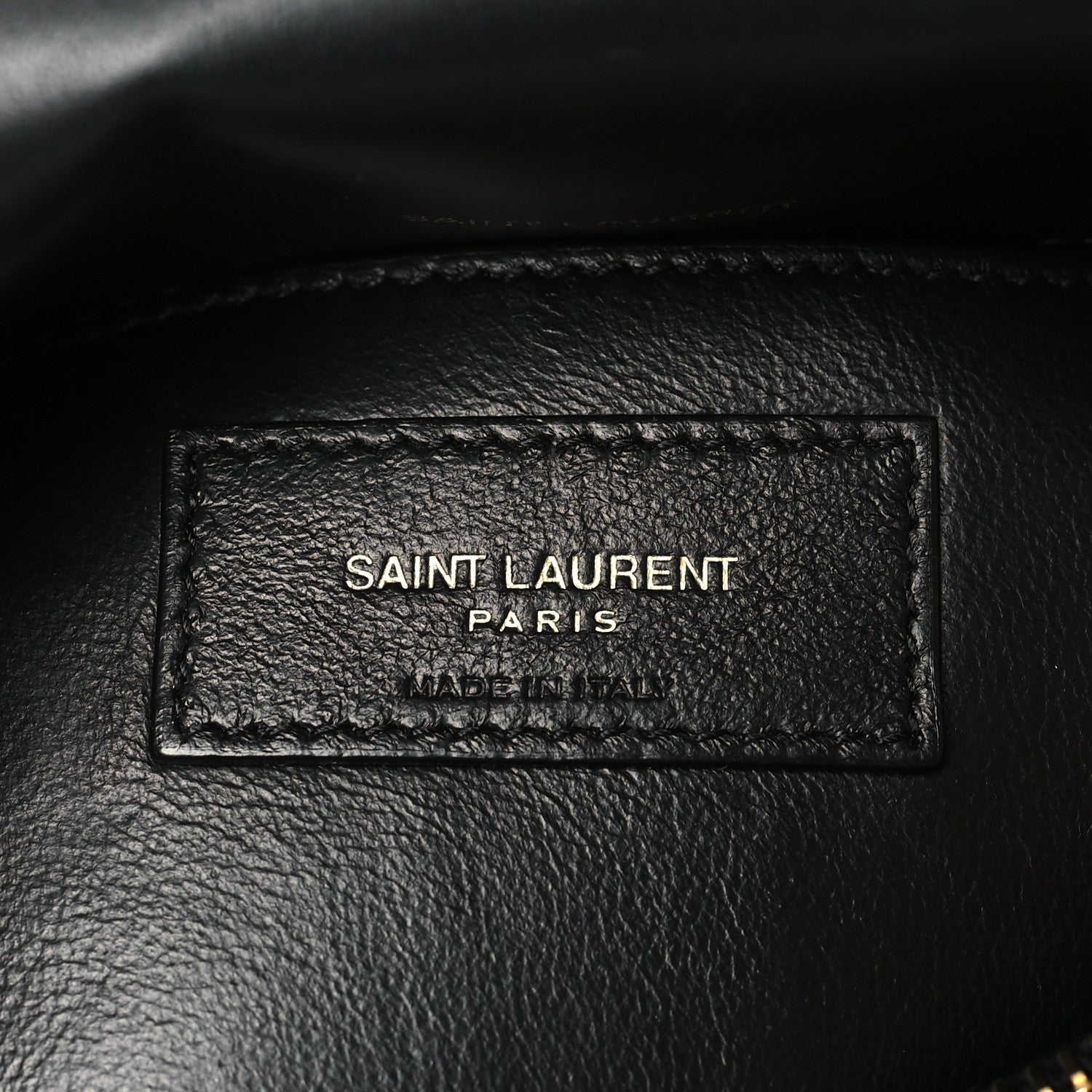 Saint Laurent Suede Matelasse Chevron Monogram Medium College Bag Black 6 of 9