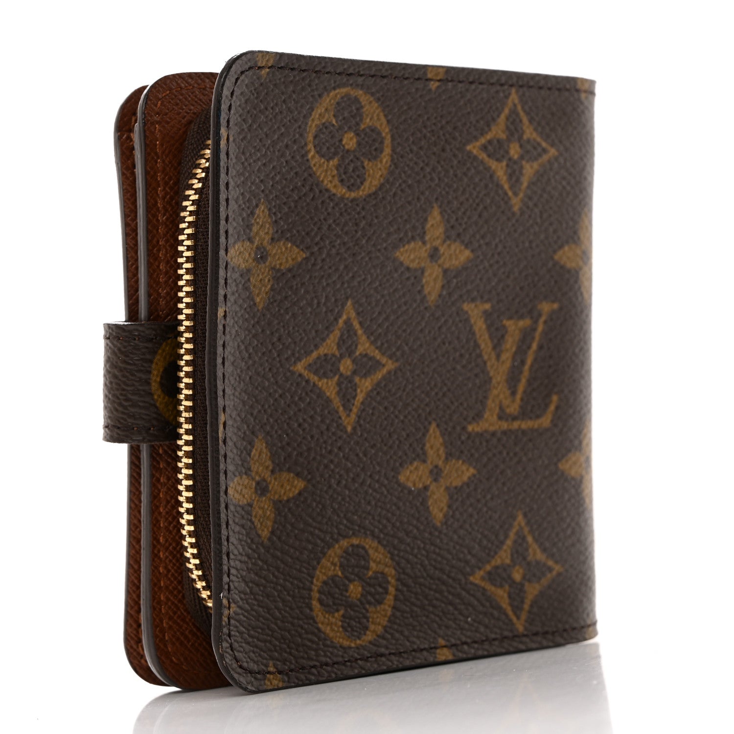 Louis Vuitton Monogram Compact Zippe Zipped Wallet 3 of 7
