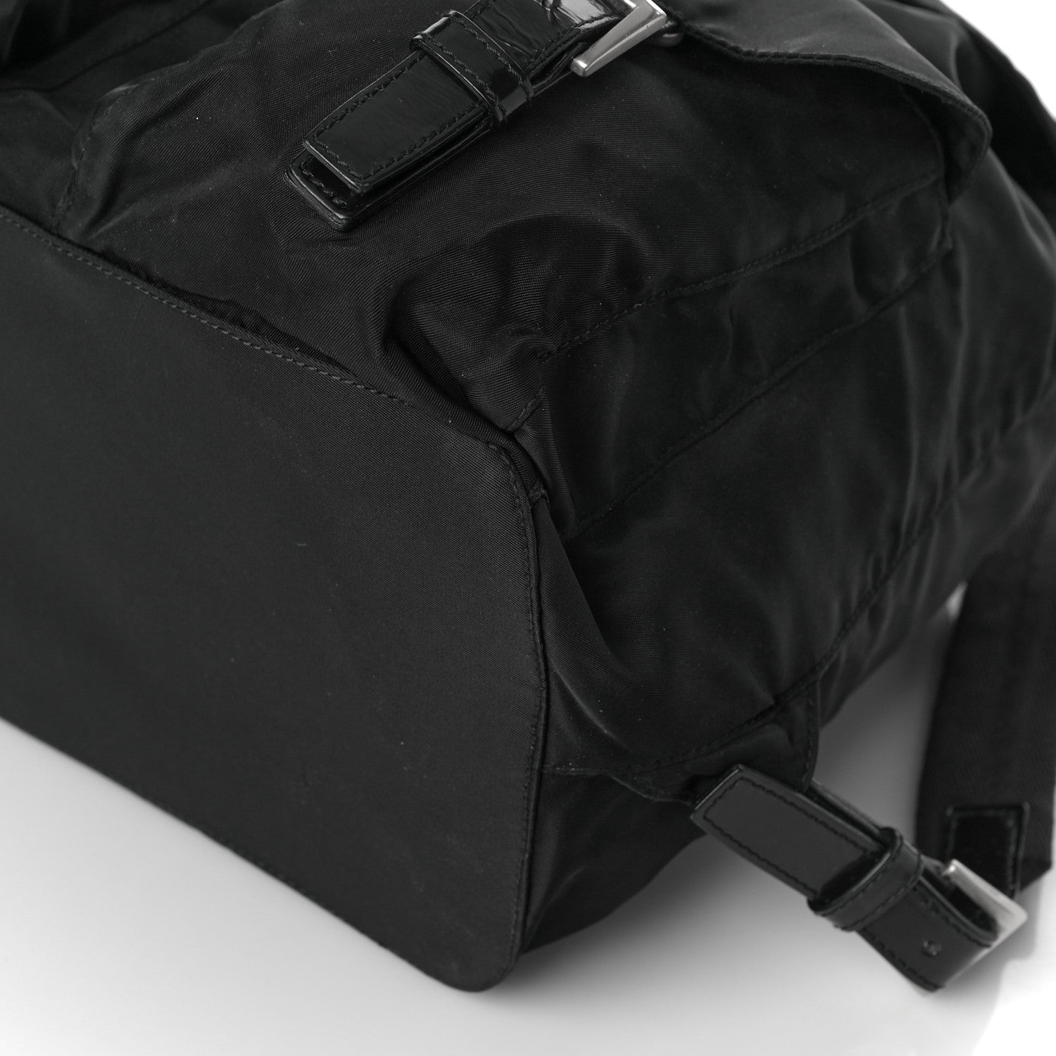 Prada Nylon Vela Medium Backpack Black 8 of 8
