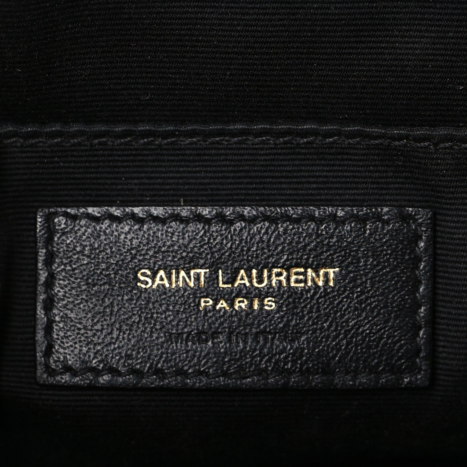 Saint Laurent Calfskin Matelasse Monogram Lou Camera Bag Dark Latte 6 of 10