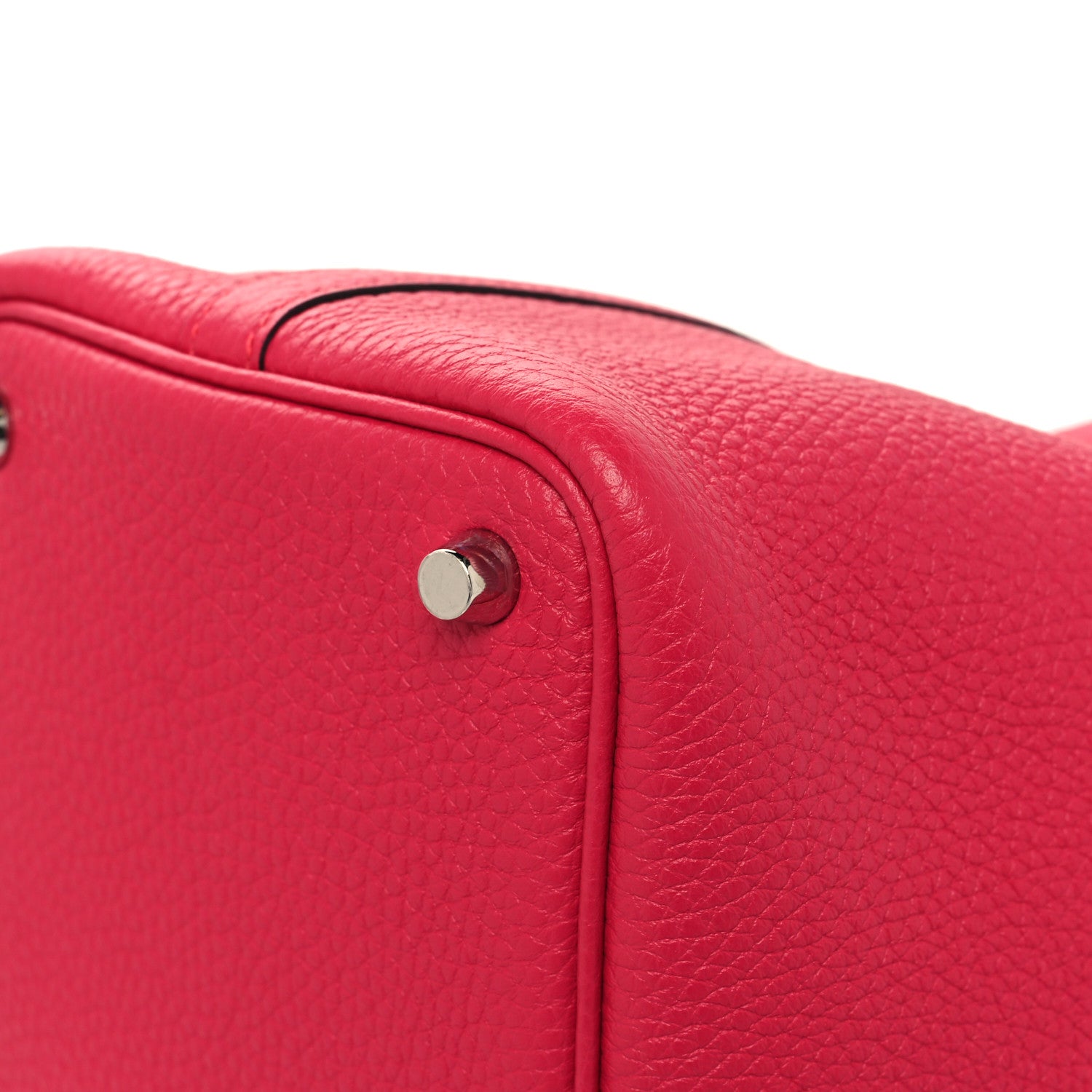 Hermes Taurillon Clemence Matte Alligator Picotin Lock Touch 18 PM Rose Mexico 10 of 13