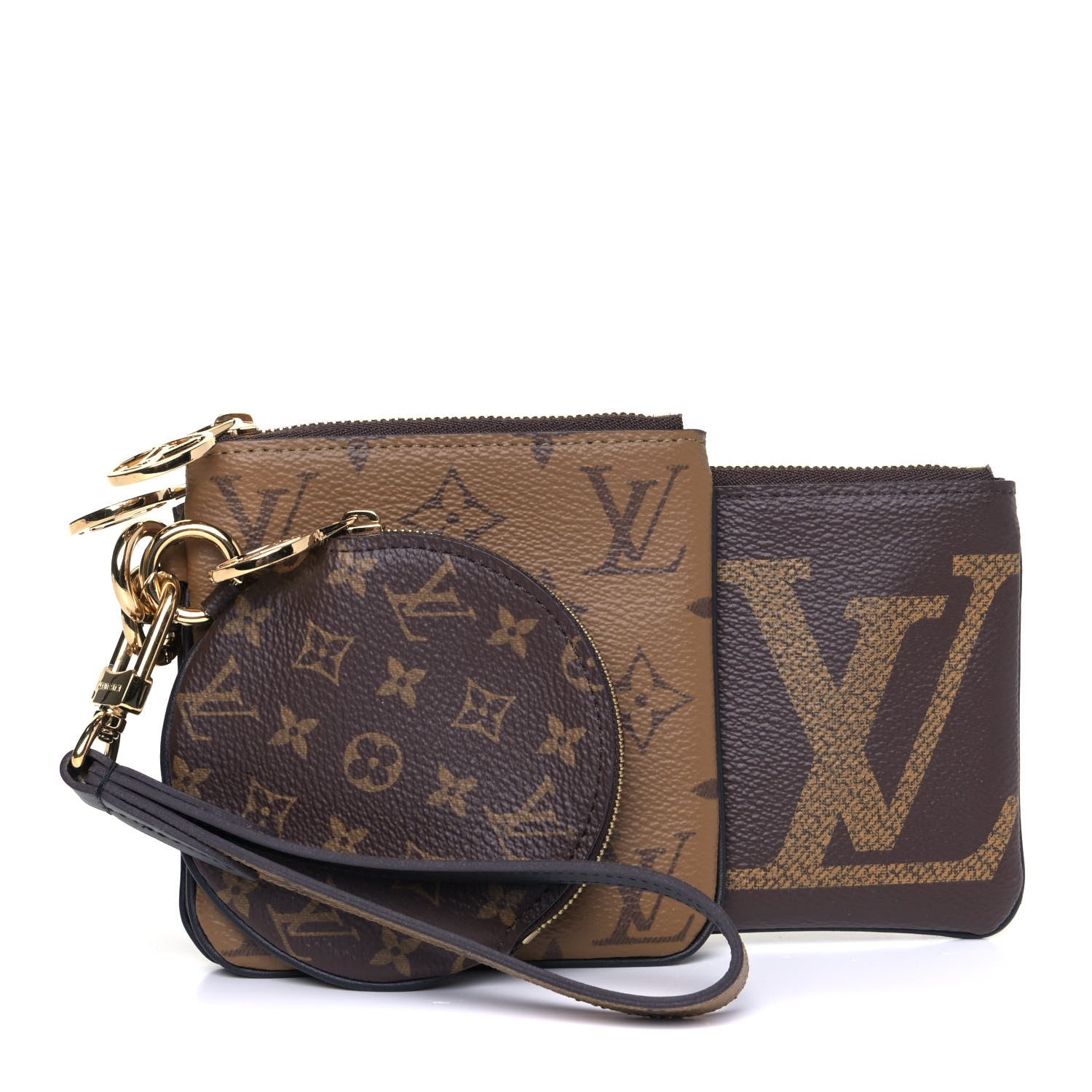 Louis Vuitton Reverse Monogram Giant Trio Pouch 1 of 5