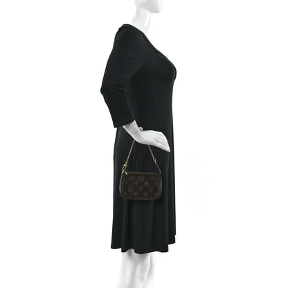 Louis Vuitton Monogram Mini Pochette Accessories 2 of 9