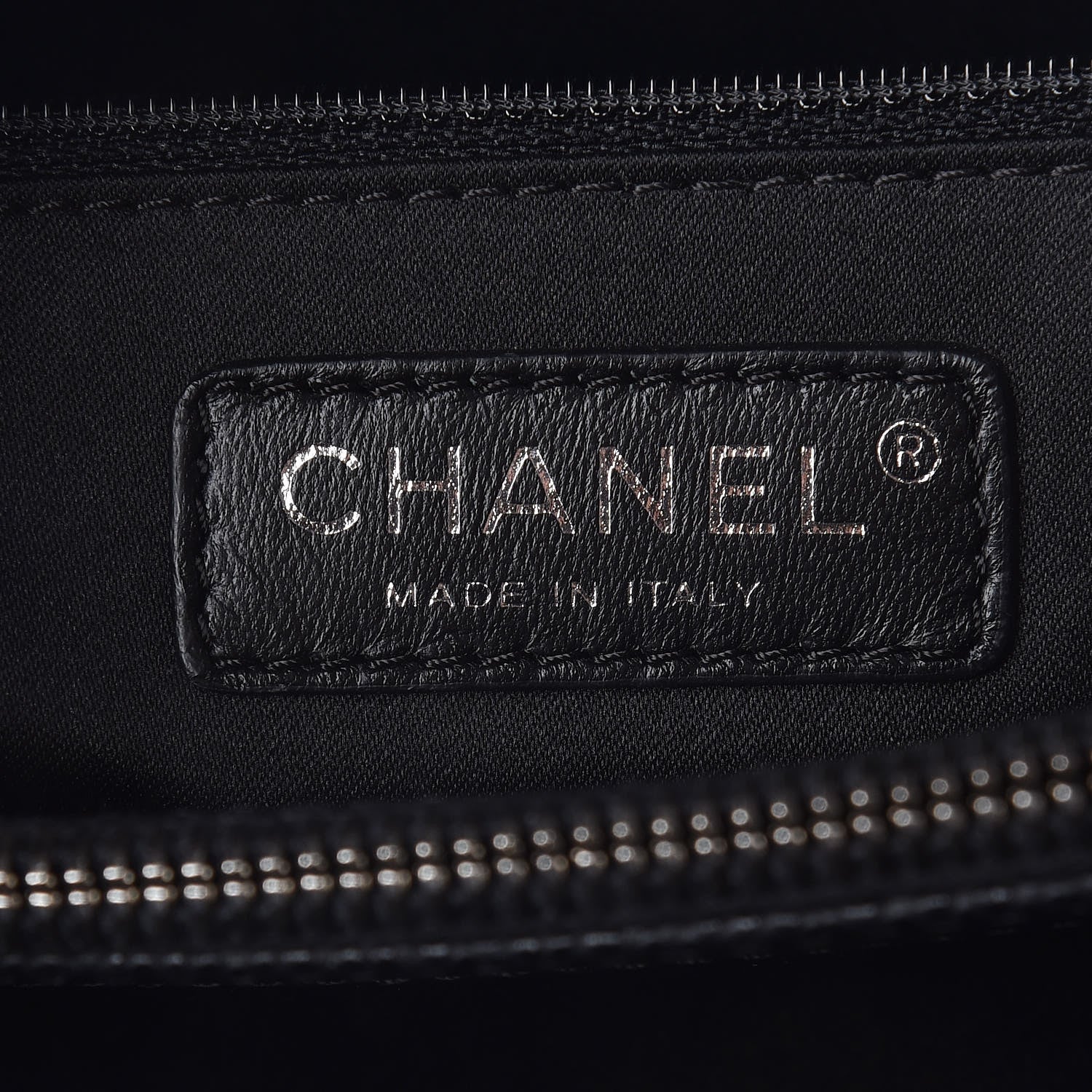 Chanel Caviar Quilted Grand Shopping Tote GST Black 7 of 11