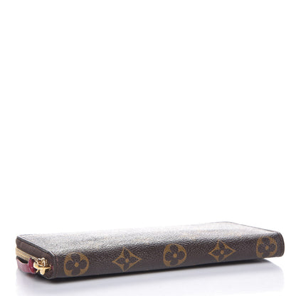 Louis Vuitton Monogram Clemence Wallet Fuchsia 4 of 7