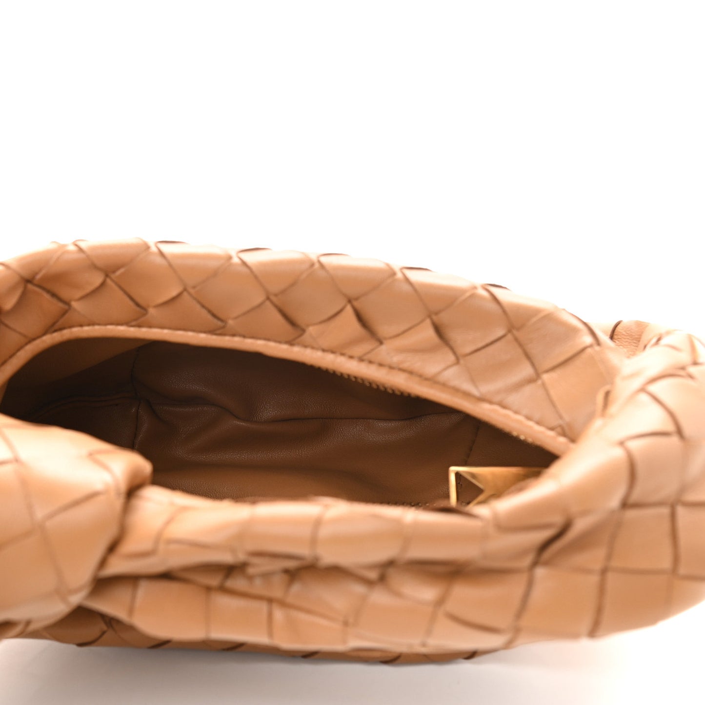 Nappa Intrecciato Mini Jodie Caramel